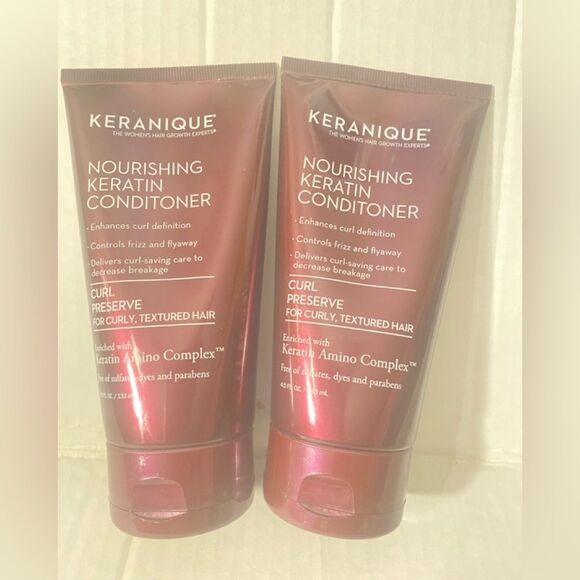 🛍️ Keranique Nourishing Keratin Conditioner-curl Preserve 4.5 FL . OZ/ 133mL💥 - Picture 4 of 5